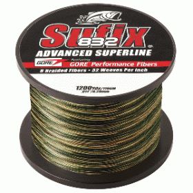 Sufix 832&reg; Advanced Superline&reg; Braid - 6lb - Camo - 1200 yds