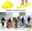 Waterproof Silicone Shoe Cover, Reusable Non Slip Rubber Rain Shoe Cover Unisex