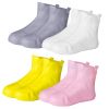 Waterproof Shoe Covers Reusable Not-Slip Rain Shoe Covers Protectors Foldable TPE Rubber Shoe Protectors For Men Women Kids