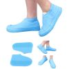 Waterproof Silicone Shoe Cover, Reusable Non Slip Rubber Rain Shoe Cover Unisex